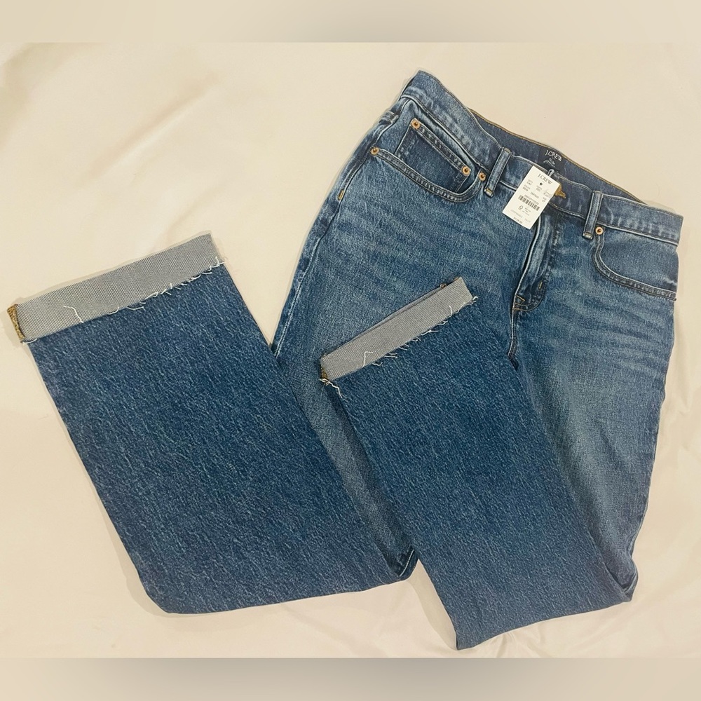 NWT JCrew Boyfriend Jeans size 27